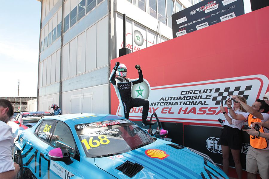 Ehrlacher converts the pole into a race win at Marrakech