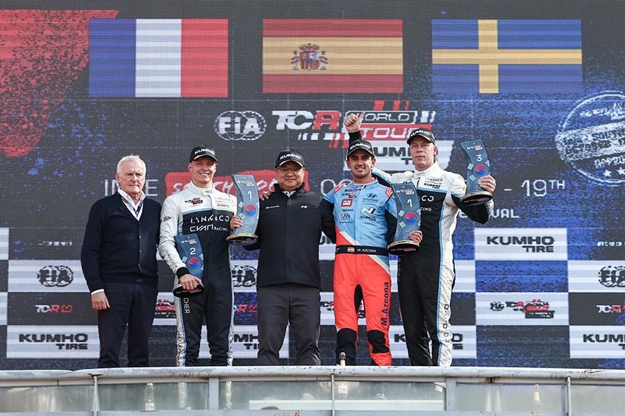 Quotes from the podium finishers in Race 2