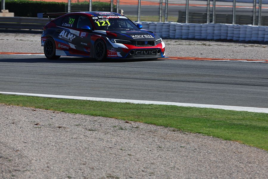 Jimmy Clairet leads ALM Motorsport 1-2-3 in Valencia’s FP2