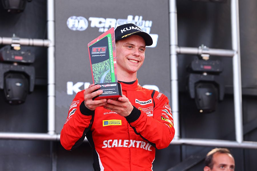 Andersson wins the ETS Guest Star Trophy