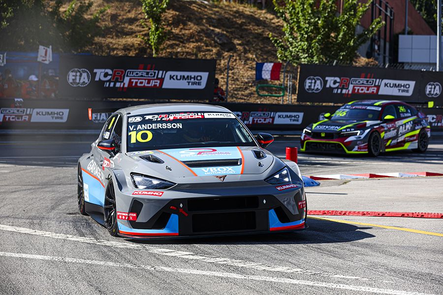 Viktor Andersson’s strong first showing with SP Compétition