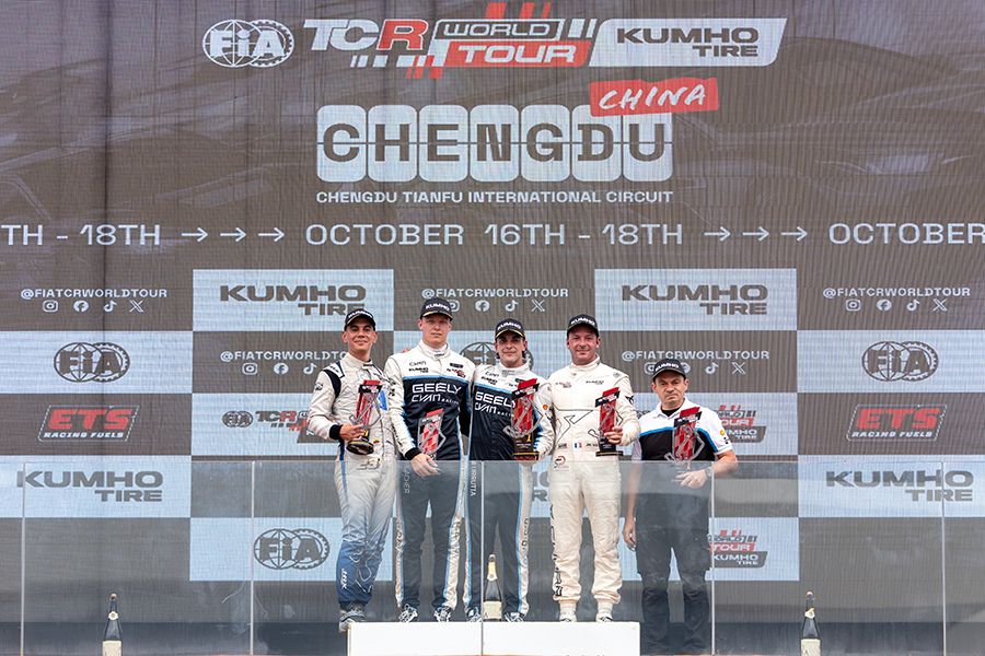Quotes from the podium finishers in Race 1