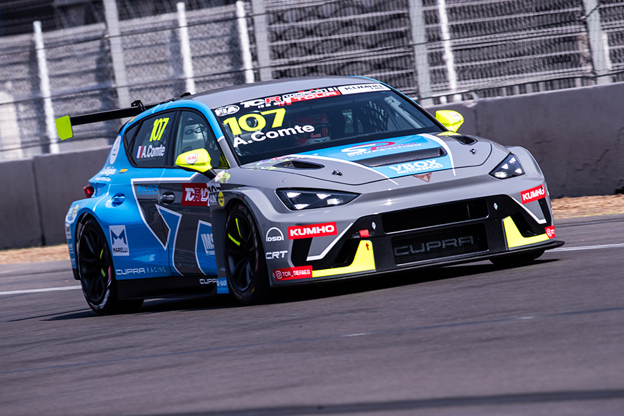 Aurélien Comte makes strong showing on his return