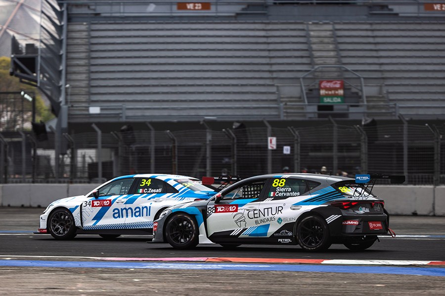 Impressive performance of the Mexican drivers in Race 1