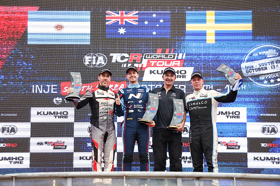 Quotes from the podium finishers in Race 1