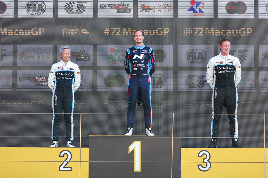 Quotes prom the podium finishers in Race 2