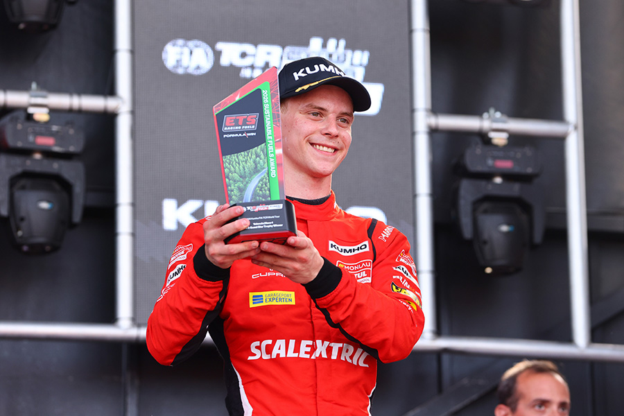 Andersson wins the ETS Guest Star Trophy
