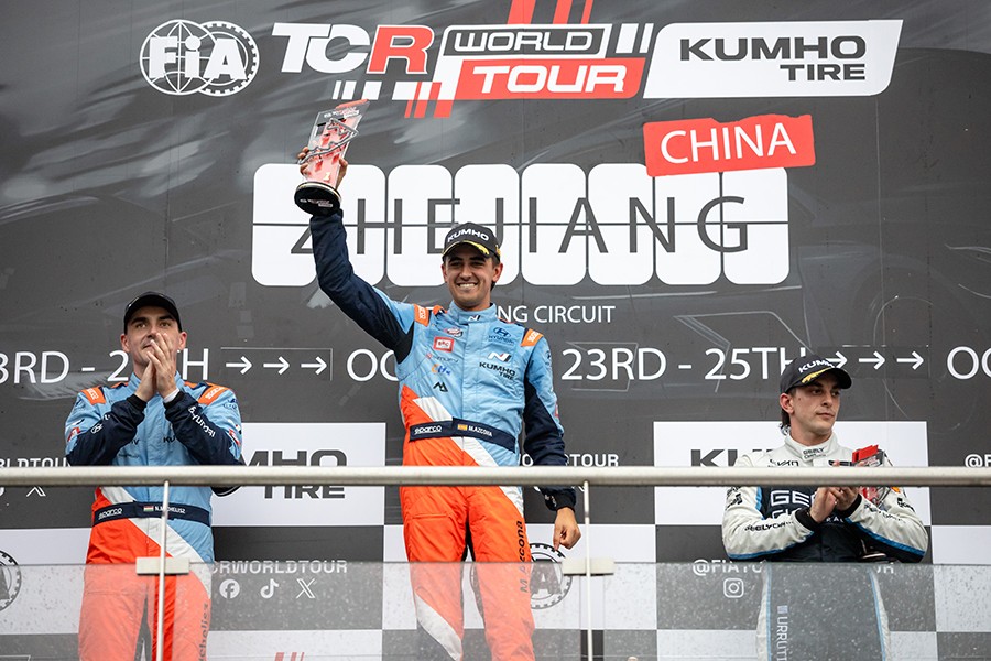 Quotes from the podium finishers in Race 1